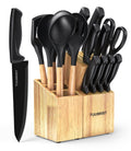 ModuLine TUUMIIST 18-Piece Kitchen Knife & Utensil Set with Organizer Block
